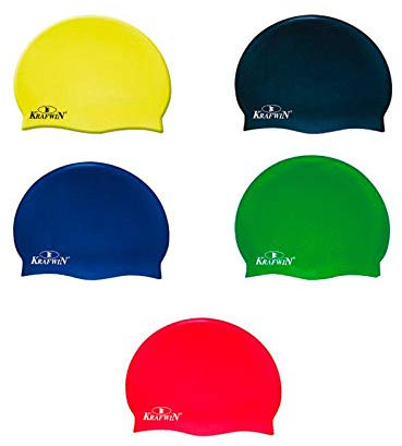 KRF 740 de Gorro de baño Unisex, Multicolor
