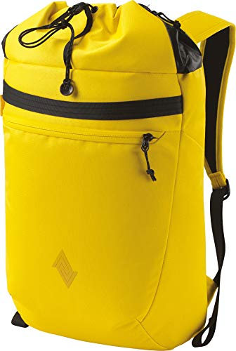 Nitro Fuse Rucksack leichter modischer Daypack exklusiver Side &Toploader in Gymbag Optik, Cyber Yellow, 44x29x20cm / 24L