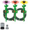 Melnor Daisy 65194AMZ Sprinkler-Set, verstellbar, Grün