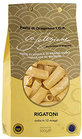 Rigatoni 8x500g LA SELEZIONE - Pasta di Gragnano IGP