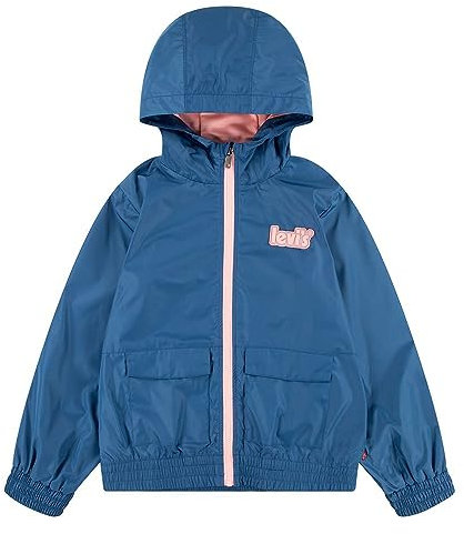 Levi'S Kids Lvg Core Windbreaker Fille 6 Ans Bleu Marine Véritable