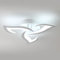 Plafonnier Led Moderne, 36W 3300LM Blanc Créatif Pétales Design Luminaire Plafonnier, 6000K Blanc Froid Lampe de Plafond en Acrylique pour Chambre, Salon, Salle à Manger, Cuisine, Couloir