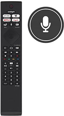 Nouveau 398GM10BEPHN0049HT Télécommande de Remplacement pour Philips 398GM10BEPHN0049HT Remote Controller