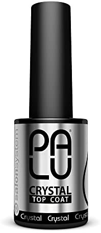 PALU - Hybrid Top Coat - Top Hybridlacke - Schützt das Nageldesign - Nagellack für Nägel Behandlung - UV/LED - NO WIPE CRYSTAL, Transparent, 11g