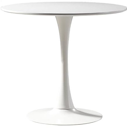 Tulip Style Dining Square Table Plywood Round Kithen Dining Table Mid-Century Modern Round Top Coffee Table MDF Table Top(Size:70cm,Color:3)