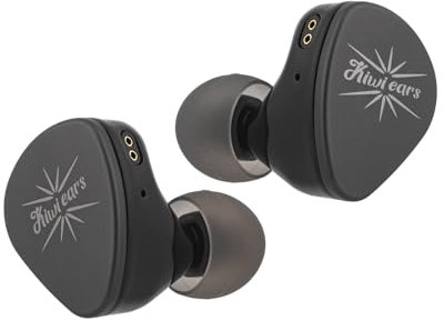 Linsoul Kiwi Ears Melody 12mm Planar Driver In Ear Monitor, HiFi Wired Earbuds IEM, with 3D-Printed Shell, Detachable 2Pin IEM Cable for Musician