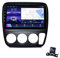 GOHEXA Android 10 Radio Coche 2 DIN 9 Pulgadas Pantalla Táctil para Honda CR-V 3 1997-2001 con GPS,USB,FM Radio,WiFi,HD,Mandos,Llamadas Manos Libres Bluetooth Volante (Size : L1 1GB+16GB)