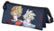 Dragon Ball Unity-Triple Pencil Case, Dark Blue, 23 x 11 cm