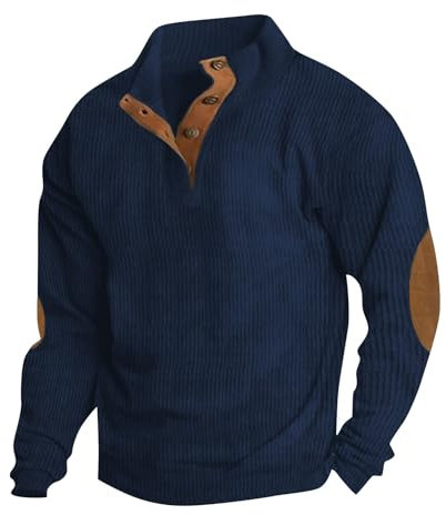 KONG JIMFAN Black Hoodie Sweatjacke Herren Couple Hoodie Hoodie T-Shirt Herren Jorden Tshirts Anzug Anzug Herren Modern T Shirt Herren XL Softshelljacke Herren Regenjacken(2-Navy,XXL)