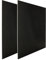 2PCS 12 x 12 x 0.12 Inch Anodized Aluminum Sheet, Black Aluminum Engraving Blanks, 1MM Thin Metal Plates for Laser Engraving, Crafting, DIY, House Decoration