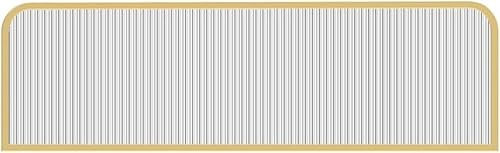 Glas-Trennwand für Esszimmer und Arbeitsbereich, 50 x 150 cm, modernes Restaurant-Dekor, halb-paneelig, Arbeitsplatte, stilvoller Raumteiler