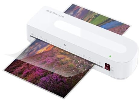 Plastifieuse, machine à plastifier, Plastifieuse à chaud A4 for documents A4, photo, emballa sous blister, film plastique, plastifieuse à rouleau en un pour une utilisation à domicile ou au bureau