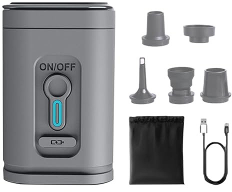 Tragbare Luftkompressoren, Luftkompressorpumpe - Pool Float aufblasbares Werkzeug,Kleine Matratzentischentisch für Outdoor -Camping, multifunktional aufblasbare Pool -Schwimmer -Luftpimpe