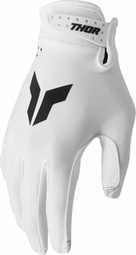 Parts Europe Thor MX Launchmode Handschuhe Gloves Weiss Enduro MX Motocross - Enduro Offroad Cross Downhill MTB Gloves (XL)