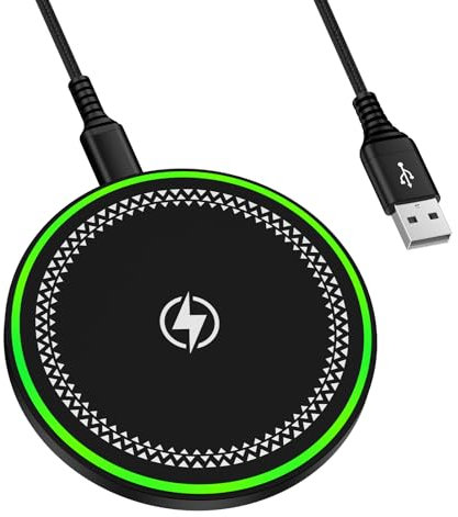 Pixel 9a Wireless Charger Pad for Google Pixel 9 Pro XL 9 Pro Fold 8 Pro 7 Pro 6 Pro 8a 7a 6a,15W Wireless Charger Station for Samsung Galaxy S25 Ultra S24 Ultra S24 FE S23 S22 Ultra S21 FE 5G