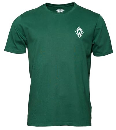 Werder Bremen GOTS Raute T-Shirt (DE/NL/SE/PL, Alphanumerisch, 3XL, Regular, Regular, grün)