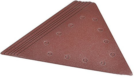 Matrix Profi Schleifpapier Schleifscheibe 10 Stück mit Klett für Trockenbauschleifer Langhalsschleifer | auch passend für Matrix MDS 710 2in1 | verschiedene Körnungen enthalten