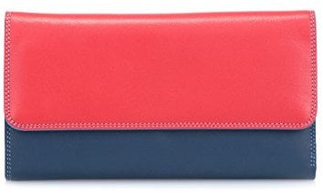 mywalit - Leder Damen Geldbörse - Tri-fold w/Outer Zip Purse - 269-127 - Royal