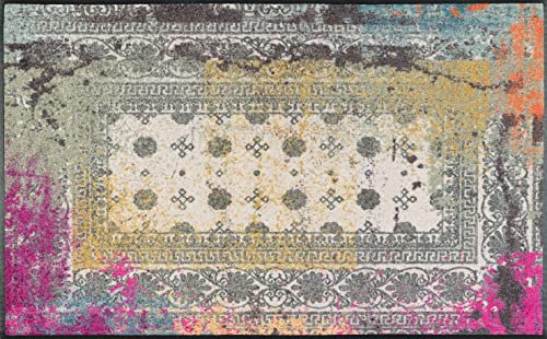 wash+dry Fußmatte, Taza pink 75x120 cm, innen und außen, waschbar