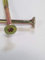 Lot de 50 vis Construction en bois avec tête fraisée 8 x 120 (8 x 80-8 x 400 Disponible), acier inoxydable, TORX, jaune galvanisé avec autorisation de l'ETA