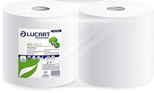 Bobines d'essuyage rouleau T1000 formats 2x18g/m2 2 plis Ouate de cellulose Pack 2 bobines essuyage -PDM1000 by Pépites du Monde