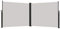 Froadp Auvents de Véranda Extérieur, 160x600cm Stores Latéral Extensible pour Patio, Paravent écran en Polyester Résistant, Brise Vue Rétractable pour Privée de Balcons Terrasses(Gris Clair)