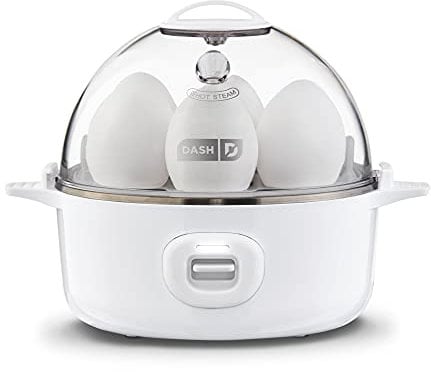 Dash Express Electric Egg Cooker, 7, White