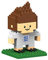 FOCO England FA Football Club World Cup European Mini Player Figure BRXLZ Building Set 3D Construction Toy