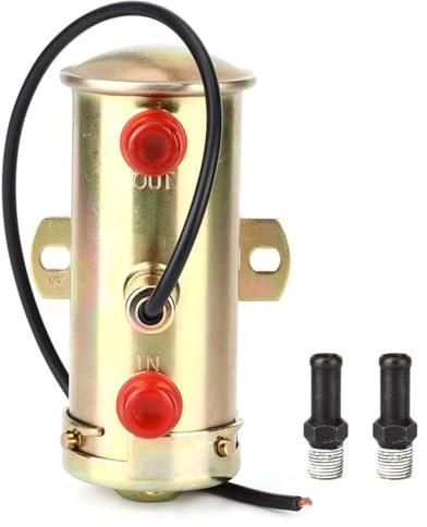 Pompe à essence électrique universelle, pièce accessoire accessoire de modification de pompe à carburant électrique de voiture automatique en cuivre 12V