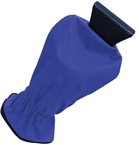 PETEX Eiskratzer 4528 mit Handschuh, Länge Circa 33 cm, blau
