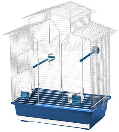 ZooPaul Vogelkäfig Vogelbauer für Wellensittiche 52x30x60 cm
