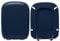 HYDRO HOME - Copriwater Ideal Standard Conca Come Originale, Tavoletta WC Ideal Standard con Cerniere Inclinate Idonee, Coperchio Water Copri Water in Legno Rivestito (BLU MARINO)