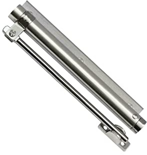 Türschließer Edelstahloptik Türfeder Federschließer (190x37x19mm)