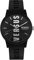 Versus Versace Barbes Fashion Herrenuhr mit Versus Branding Verstellbares wasserdichtes Silikonarmband Inklusive Reise-Geschenkbeutel, Schwarz, OS, Versus Versace Barbes Silikon