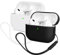 2 pezzi Custodia in Silicone Compatibile con Airpods Pro 2 (2022), Mocarheri Ultra Sottile in Premium per Airpods Pro 2 Cover protettiva antiurto, Nero/Bianco