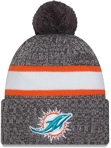 New Era NFL Sideline Winter Mütze Miami Dolphins 2023/24