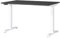 Lomadox Büromöbel Schreibtisch 120cm, elektrisch stufenlos höhenverstellbar 72-120cm, Graphit