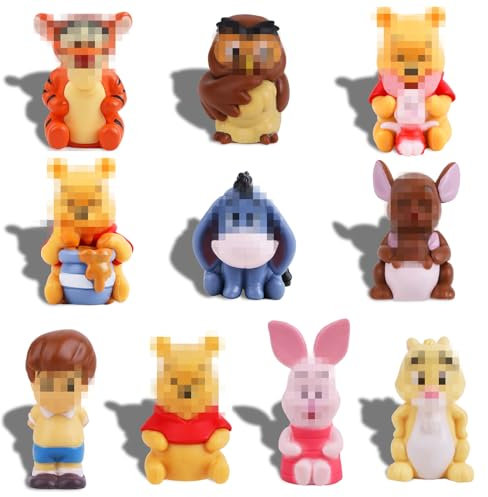 Winnie the Pooh 10 Pcs Cake Toppers - Kid's Birthday Party Decorations