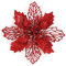 Künstliche Weihnachtsblume Dekorative Gürtelclip für Hochzeit Party Weihnachtsbaum Dekorationen Dekoration Weiß Weihnachtsstern Blumen Licht Künstliche Weihnachtsschmuck für Weihnachtsbaum