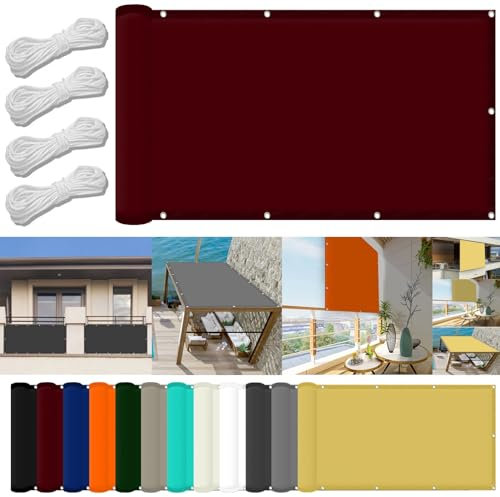 Vela parasole impermeabile ad angolo retto, 0,5 x 1 m, 98% UV, blocco da giardino, vela con corda e kit di fissaggio per piscina, terrazza, serra, tenda ombreggiante, colore nero, misura piccola 1,6 x