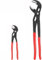 GREBSTK 2 Piece 16 and 10 Heavy Duty Groove Joint Water Pump Pliers Quick Adjust Push Button
