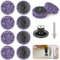 OBA 10 Pièces Disques de Nettoyage 50mm, Disque Meuleuse Disques à ébarber Pour Traitement de Surface Peinture Disque Abrasif pour Perceuse Visseuse
