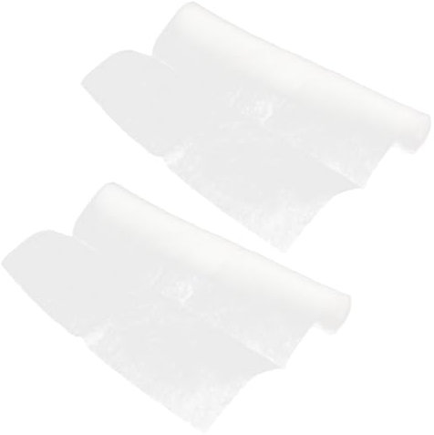 Filtres Anti-huile pour Hotte 2 Rouleaux en Non-tissé Blanc
