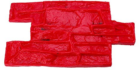 TUANZUN Betonform,Schalungsform Beton Garden House Decor Texture Wand Floors Moulds Polyurethan-Formen for Beton Zement Gips Briefmarken Modell-Formen Gummiformen