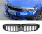 Frontgrill Nieren kompatibel mit BMW 3er G20 2020-2022 Doppellamellen glänzend schwarz