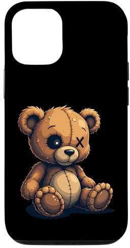 Goth Gruseliger Teddy Horror Bär Halloween Hülle für iPhone 12/12 Pro