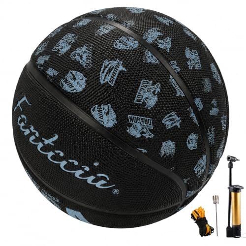 Fantecia Basketball Größe 7, Gummi-Basketball für Drinnen und Draußen