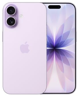 Apple iPhone 17 512 GB: 6,3 Display mit ProMotion, A19 Chip, Center Stage Frontkamera für Smarte Gruppenselfies, Verbesserte Kratzfestigkeit, Batterie für den ganzen Tag; Lavendel