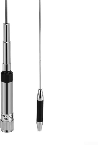 High Gain NL770R Antenna 200W VHF/UHF Dual Band 144/430MHz Mobile Ham Radio Antenna for Effective Communication