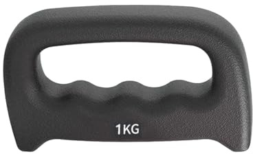 TUXCAXI Schnelligkeitstraining mit Jogging Hanteln – Hervorragende Trainingsalternative zu Schnelligkeits und Beweglichkeitstraining im Boxen – Kleine Hantel für, Schwarz, 1 kg